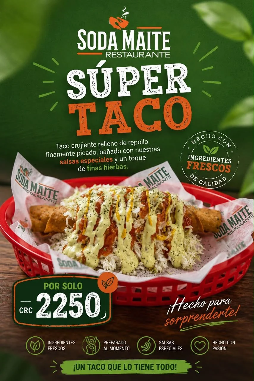 Súper Taco a ₡2.250