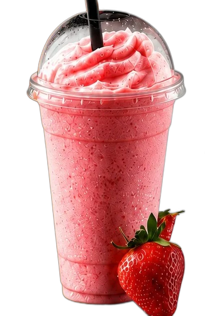 Batido natural de fresa